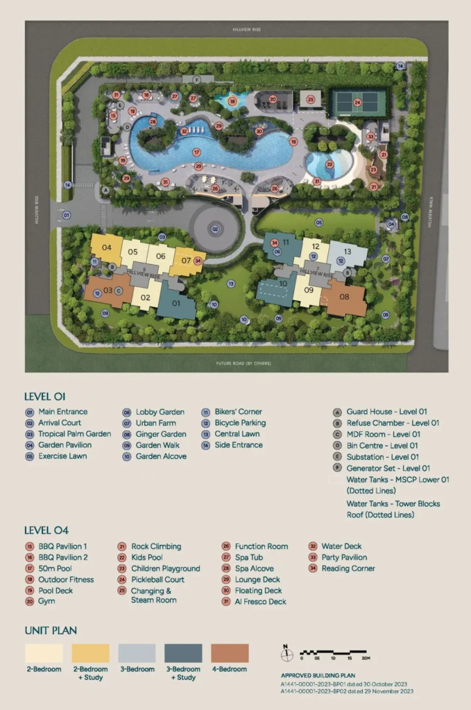 hillhaven site plan